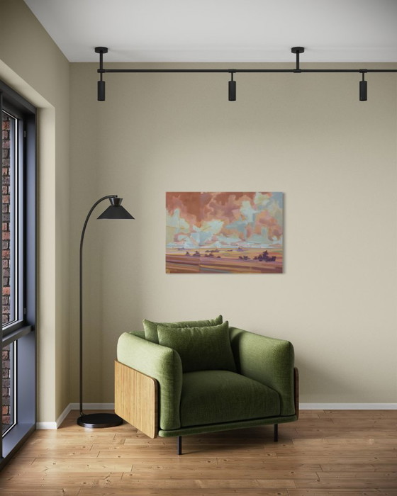 Image 1 of Zwischen Himmel und Erde, Öl auf Leinwand, 100 x 70 cm