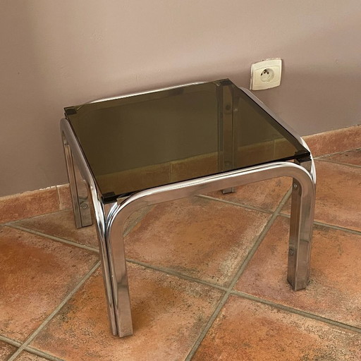 Coffee table or bedside table. 1970. Space age.