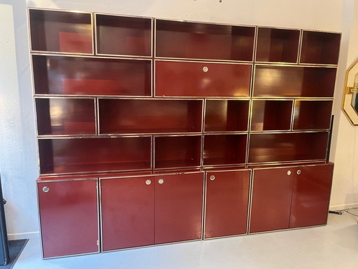 XLarge Modular Wall Unit by Willy Rizzo ca. 1970s