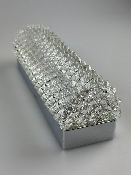 Image 1 of 60s 70s aplique Aplique de Glashütte Limburg Alemania Space Age