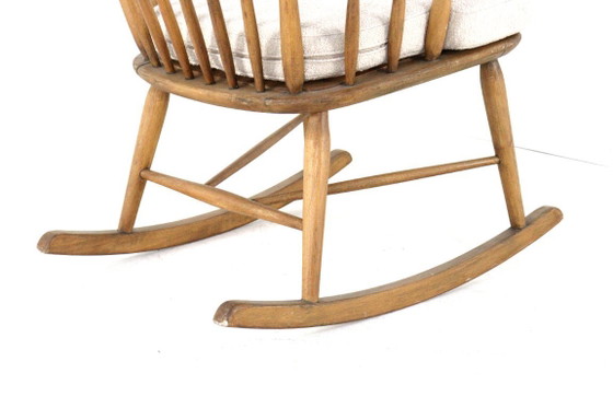 Image 1 of Børge Mogensen for FDB Møbler rocking chair armchair vintage