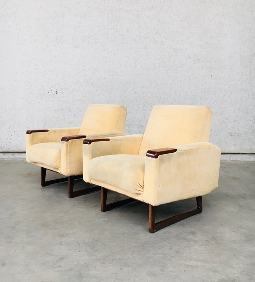 Ensemble de fauteuils de design moderne du milieu du siècle, Danemark, années 1950