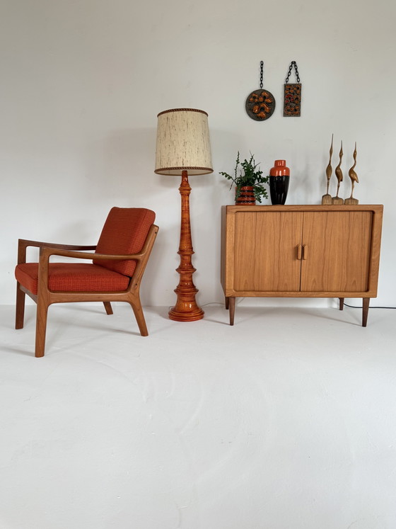 Vintage Keramieken Vloerlamp, Kaiser Leuchten ‘70 – Vloerlampen, Ceramic, Cotton (photo 11 of 11)