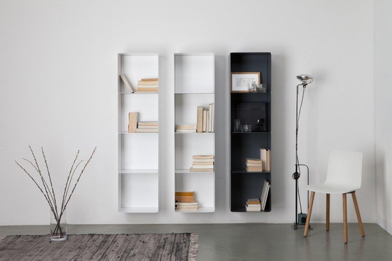 Image 1 of White Cabinet 160X40 Cm Design Nendo For Quodes - On Legs