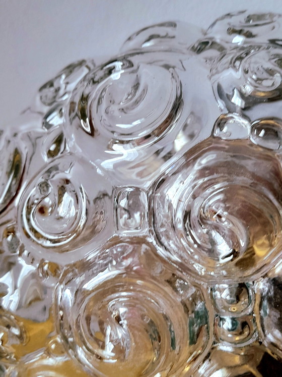 Image 1 of Applique ou plafonnier Helena Tynell escargots 1970