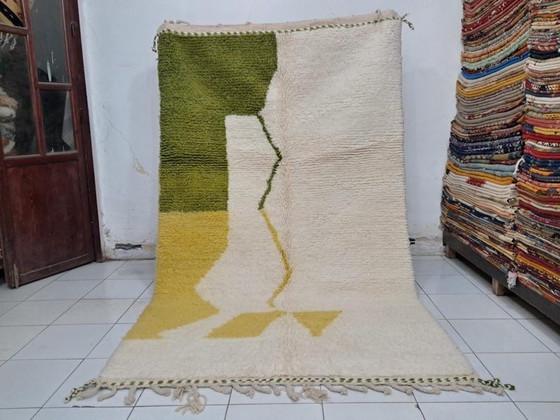 Due tappeti berberi in lana naturale fatti a mano tradizionali misura 2 (200/300) cm – Alberto Bazzani, Wool (photo 7 of 11)