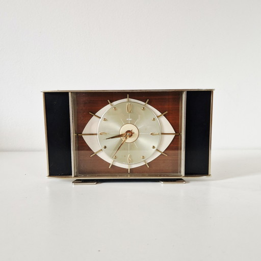 Vintage Metamec Kaminuhr, Aufziehuhr