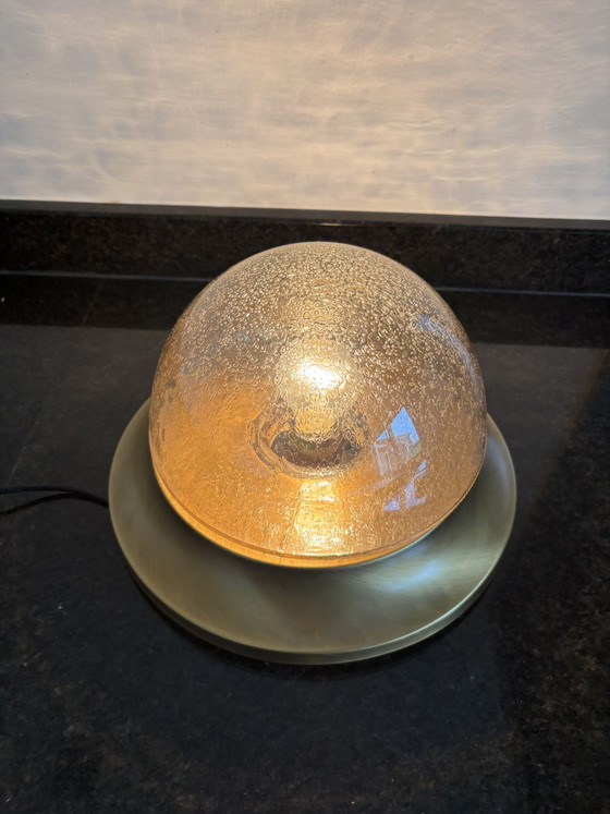 Lampada da parete/soffitto vintage WKR in vetro a bolle 28 cm Space Age ‘70 – WKR Leuchten, Applique, Glass (photo 5 of 10)