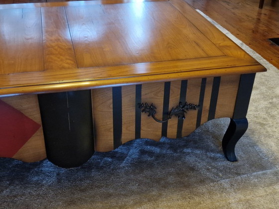 Image 1 of Solid painted Grange-style coffee table