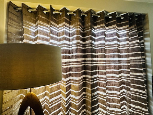 Curtains 4 pieces of Horsehair Le Crin