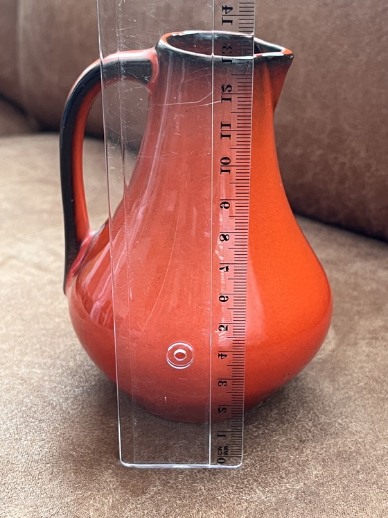 Image 1 of Brocca in ceramica di metà secolo BÜCKEBURG n. 71, ceramica della Germania occidentale