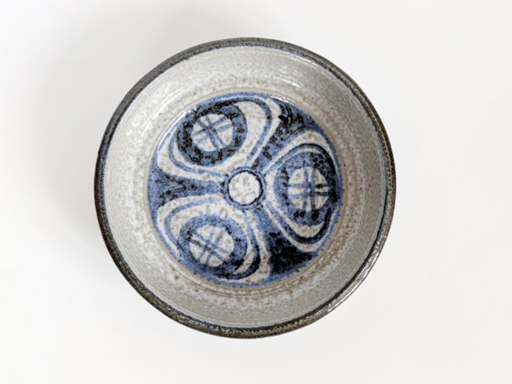 Image 1 of Vintage Søholm Denemarken Steengoed Middenstukkom Ø 19,5 cm