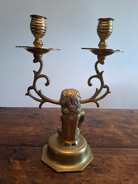 Image 1 of Amsterdam Candlestick (brass/copper?)