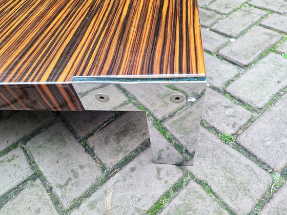 Image 1 of Table basse de design italien de Desalto en placage de palissandre