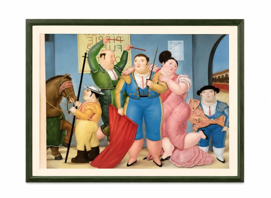 Dipinto di corrida di Fernando Botero – Dipinti e disegni, Wood, Glass (photo 3 of 5)