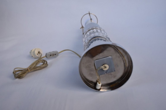 Image 1 of Lampada da tavolo Kosta Boda tipo 1180 in cristallo e cromo