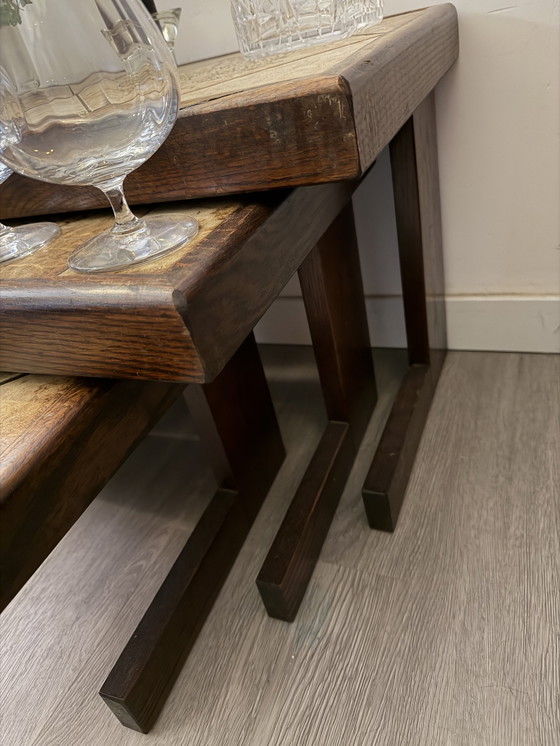 Image 1 of Deens design nest tafels en bijzettafeltjes 