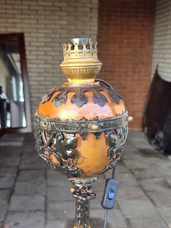 Image 1 of Lámpara victoriana Art Nouveau – Belle Époque 