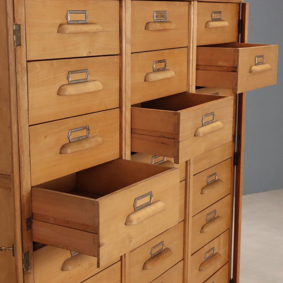 classeur des années 1950 – Meubles de rangement pour bureau, Wood (photo 3 of 9)