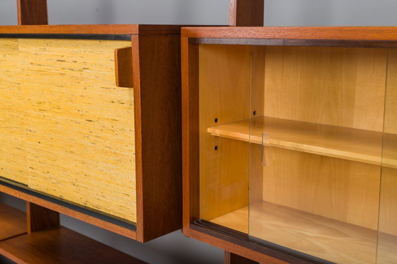 Image 1 of Mid-Century plankensysteem door Dieter Wäckerlin voor Behr, 1955