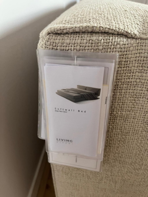 Living Divani Bed – tweepersoonsbedden, Textile, Wood