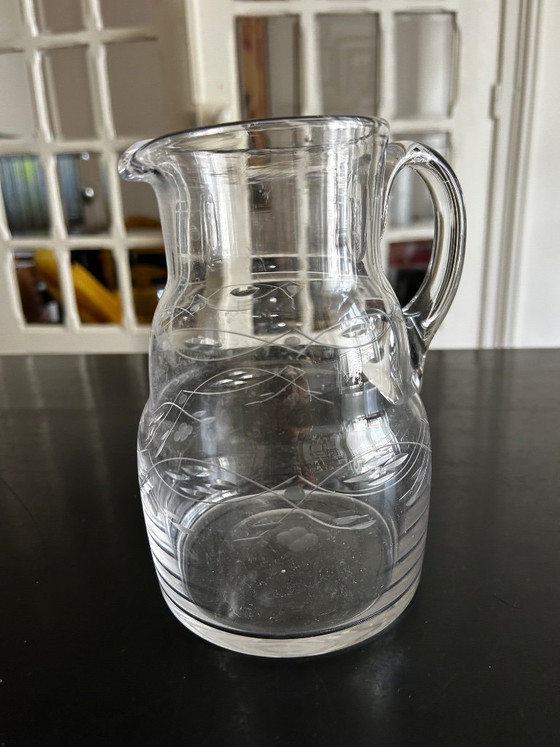 Glass Pitcher 1950 – Glass & Decanter (photo 3 of 6)