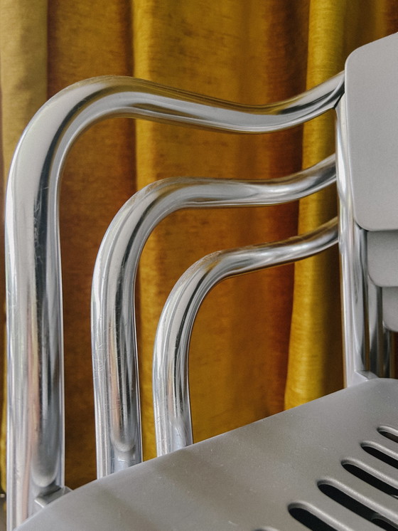 3x Mauna-Kea chair by Vico Magistretti for Kartell – Dining chairs, Plastic, Metal (photo 3 of 8)