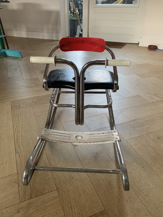 Image 1 of Design Vintage Schommelstoel Hobbelpaard