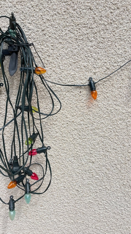 Image 1 of Ghirlanda vintage da esterno da 10 metri