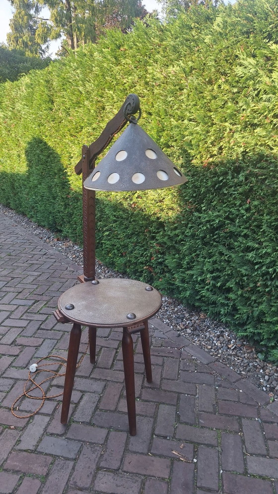 Lampada Scuola di Amsterdam – Lampade da terra, Metallo, Carta (photo 5 of 15)
