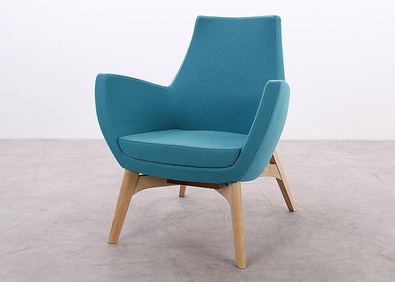 Image 1 of 2X Connexion Mae Fauteuil Bleu