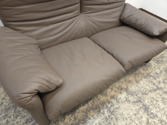 Image 1 of Cassina Maralunga suite sofá de diseño de dos plazas Magistretti
