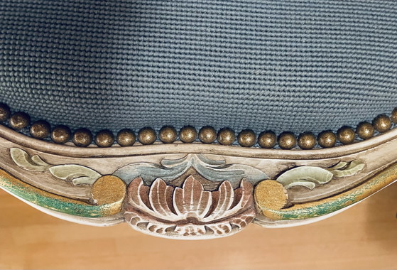 Image 1 of Prachtige Fauteuil In Louis XV-stijl – Een Romantische Blikvanger!