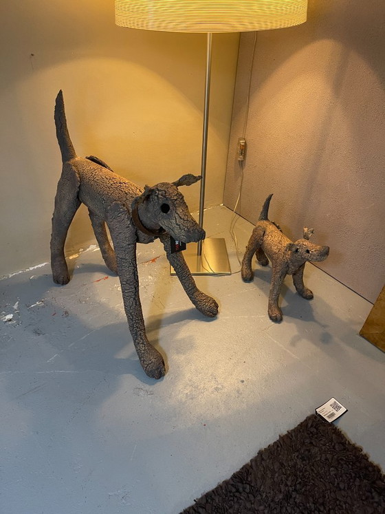 Image 1 of Perros de cerámica Hilde Groen (Dux & Trix)