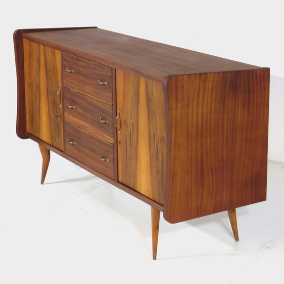 Image 1 of Vintage Sideboard in Walnut From the 50s '60s
