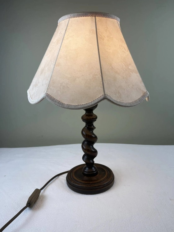 Turned wooden lamp – Table lamps (photo 4 of 14)