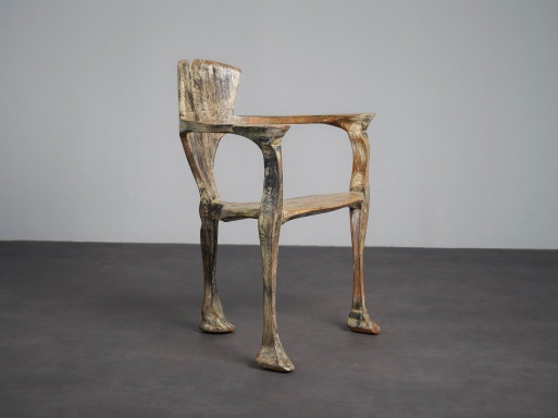 Fauteuil Sculptural Unique “Ginkgo Biloba” par Joop Evers et Frans Bolscher, Pays-Bas, 1992