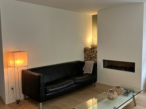 3-Sitzer-Sofa | Leder | Schwarz | Touche (2x)