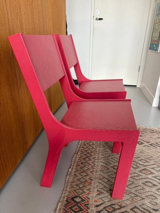 Image 1 of Loll Designs Set di sedie da cricket – Design Tuinstoelen – Rood