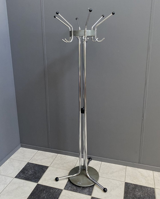Tubax chromen staande kapstok uit de jaren 60 – Kapstokken, Metal (photo 9 of 14)