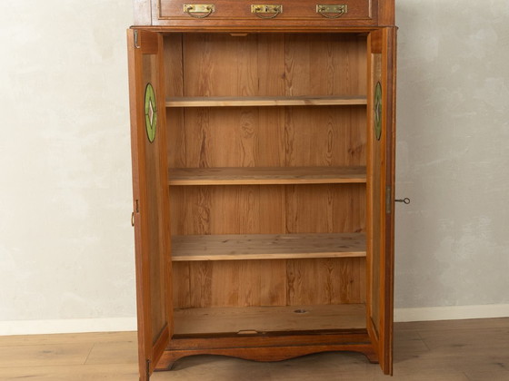 Art Nouveau-kabinet, circa 1910 – Kasten, Glass, Wood (photo 6 of 10)