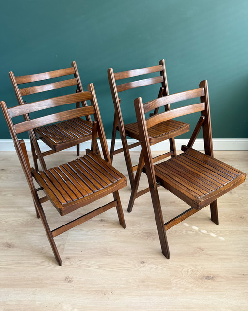 Sedie pieghevoli vintage