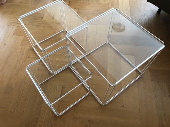 Image 1 of Max Sauze side tables, two sets
