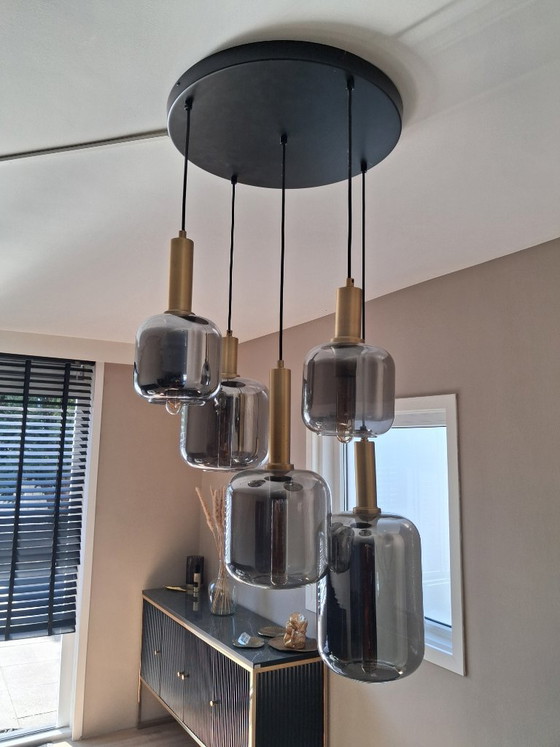 Beautiful Lucide Joanet Pendant Lamp – Glass (photo 4 of 5)