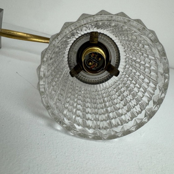 Par de apliques de pared antiguos de los años 50. – Glass (photo 9 of 10)