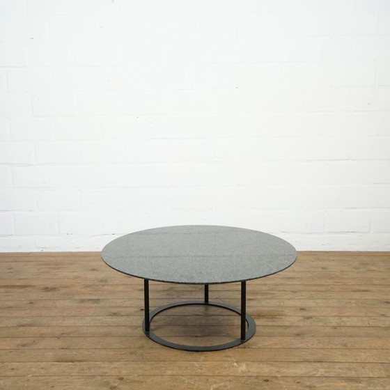Image 1 of Couchtisch aus schwarzem Granit von Laura Graziotti für Arflex