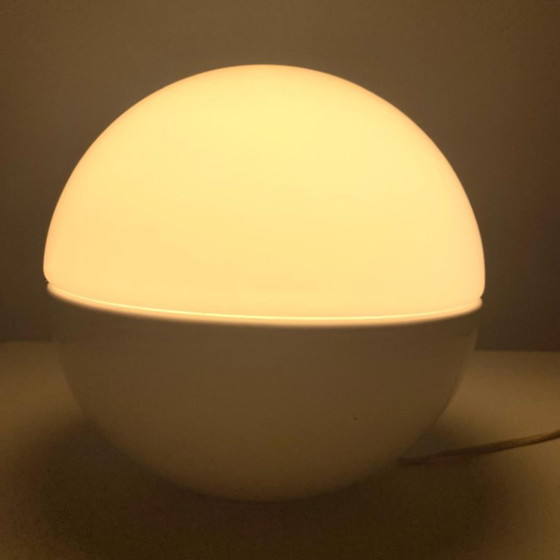 Image 1 of 1x Midcentury Modern Murano and Ceramic Table Lamp, Lampalla Model, Italy 1970s