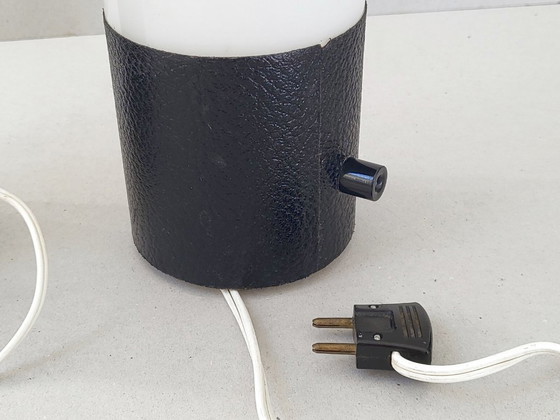 Image 1 of Pair of vintage 1960s table lamps in Plexiglas & vinyl, SECI France edition