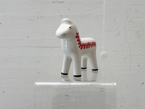 Image 1 of Dala Pferd Serie VINTERFINT aus Keramik von IKEA, 2020er Jahre