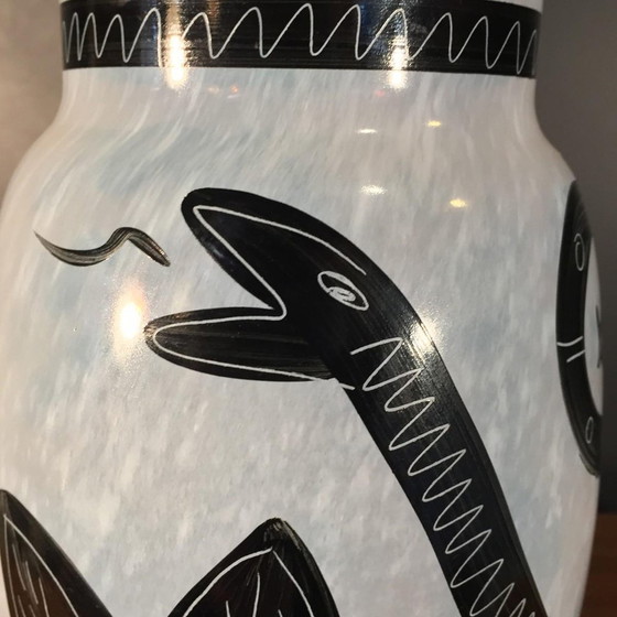 Caramba Vase by Ulrica Hydman-Vallien for Kosta Boda, Sweden, 1980s – Glass (photo 6 of 17)